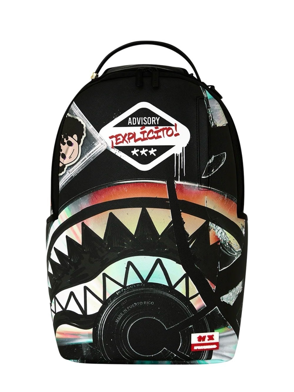 SPRAYGROUND JON Z BURNED DISC BACKPACK LIMITED EDITION